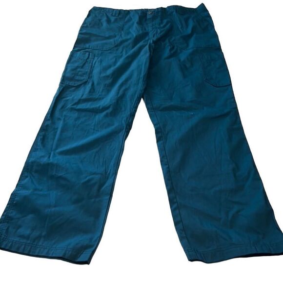 Carhartt Green Ripstop 8 Pockets Cargo Scrub Pants Size XL Tall NWOT - Picture 2 of 9